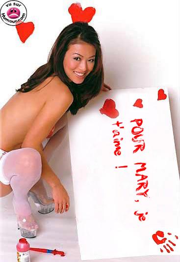 AVEC MON SANS JE ECRIRE :JE T'AIME